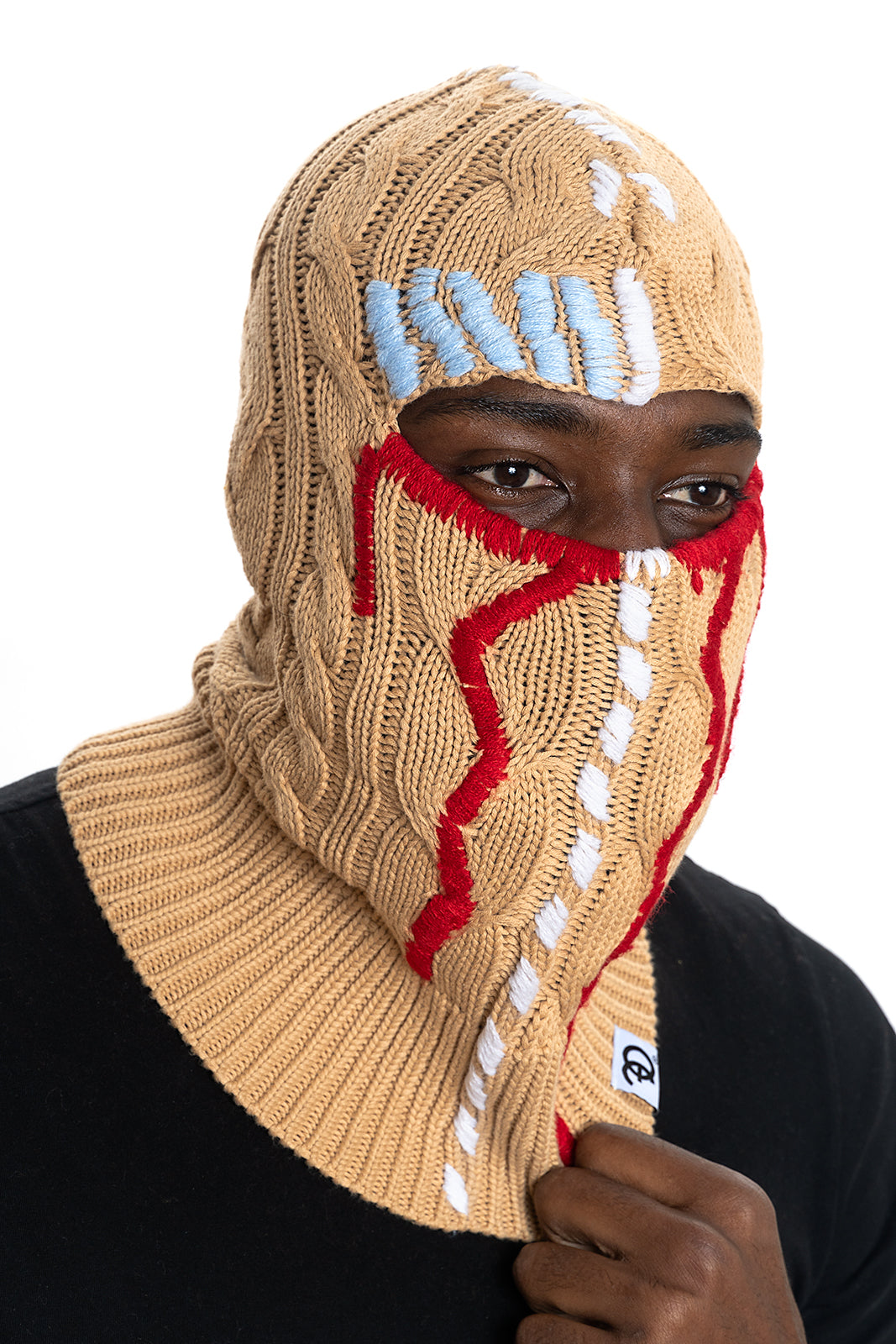 F050 Sheisty Ski Mask Khaki FROST ORIGINALS