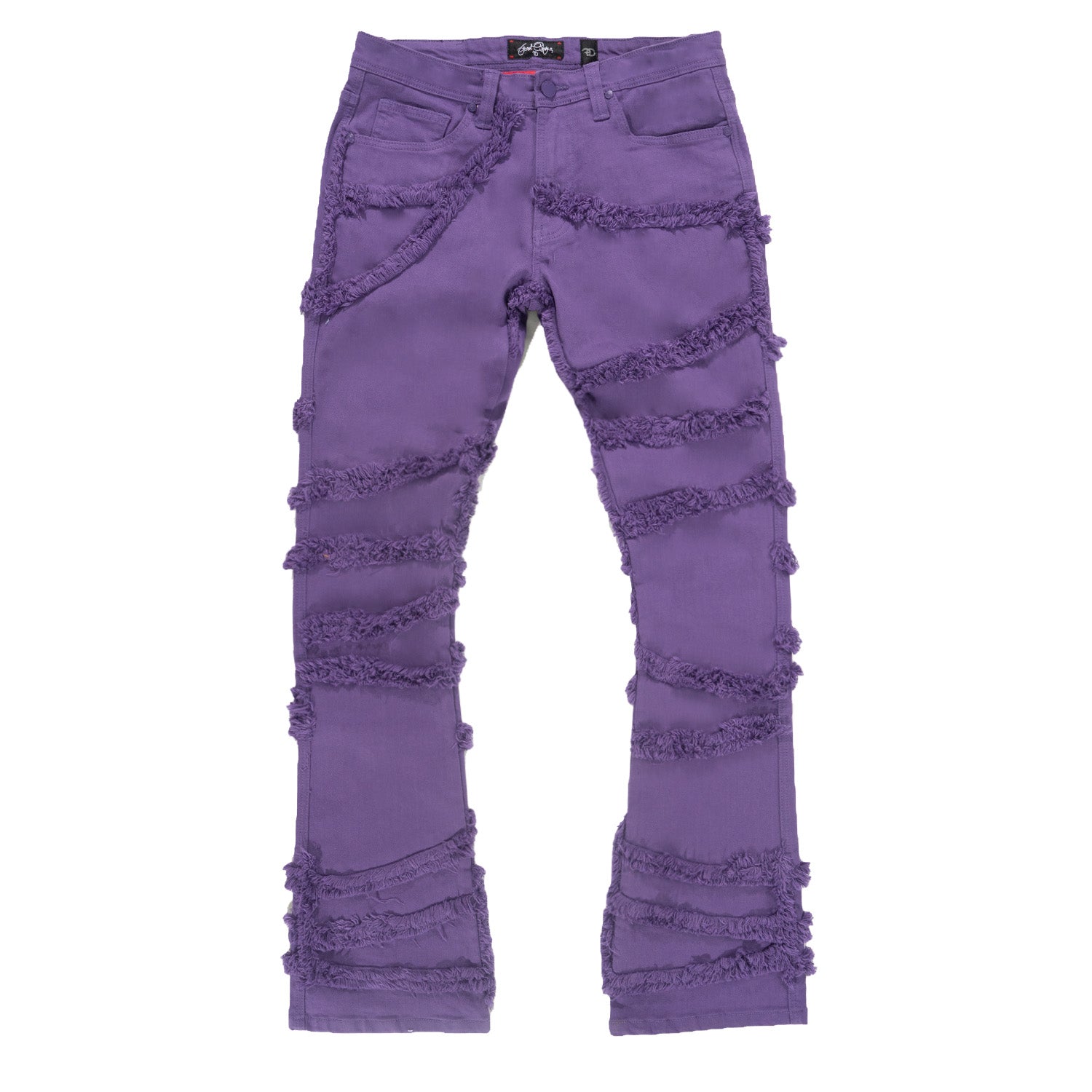 ◆NASTY FANCY CLUB◆ NF belt point denim pants PURPLEF22ZC83 FANCY CLUB | BELT POINT DENIM PANTS - 스타일리시 퍼플