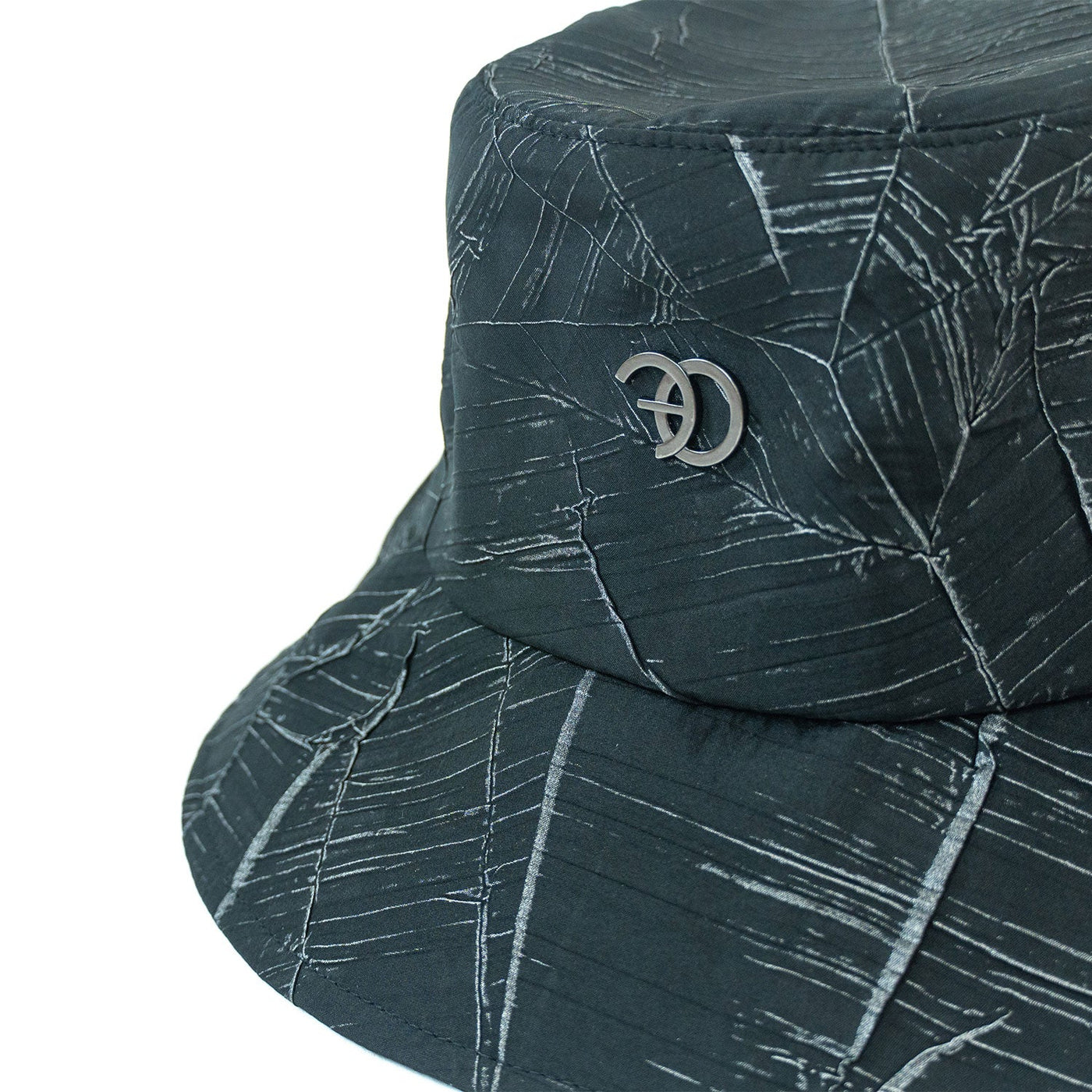 F004 Monico Nylon Bucket Hat - Black