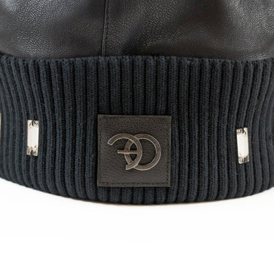 F010 Frost Amos Beanie -  Black