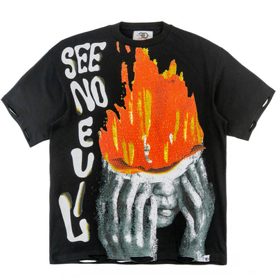 F135 See No Evil Tee - Black