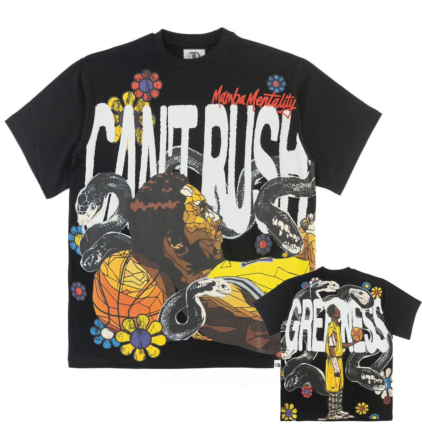 F136 Can't Rush Greatness Tee - Black