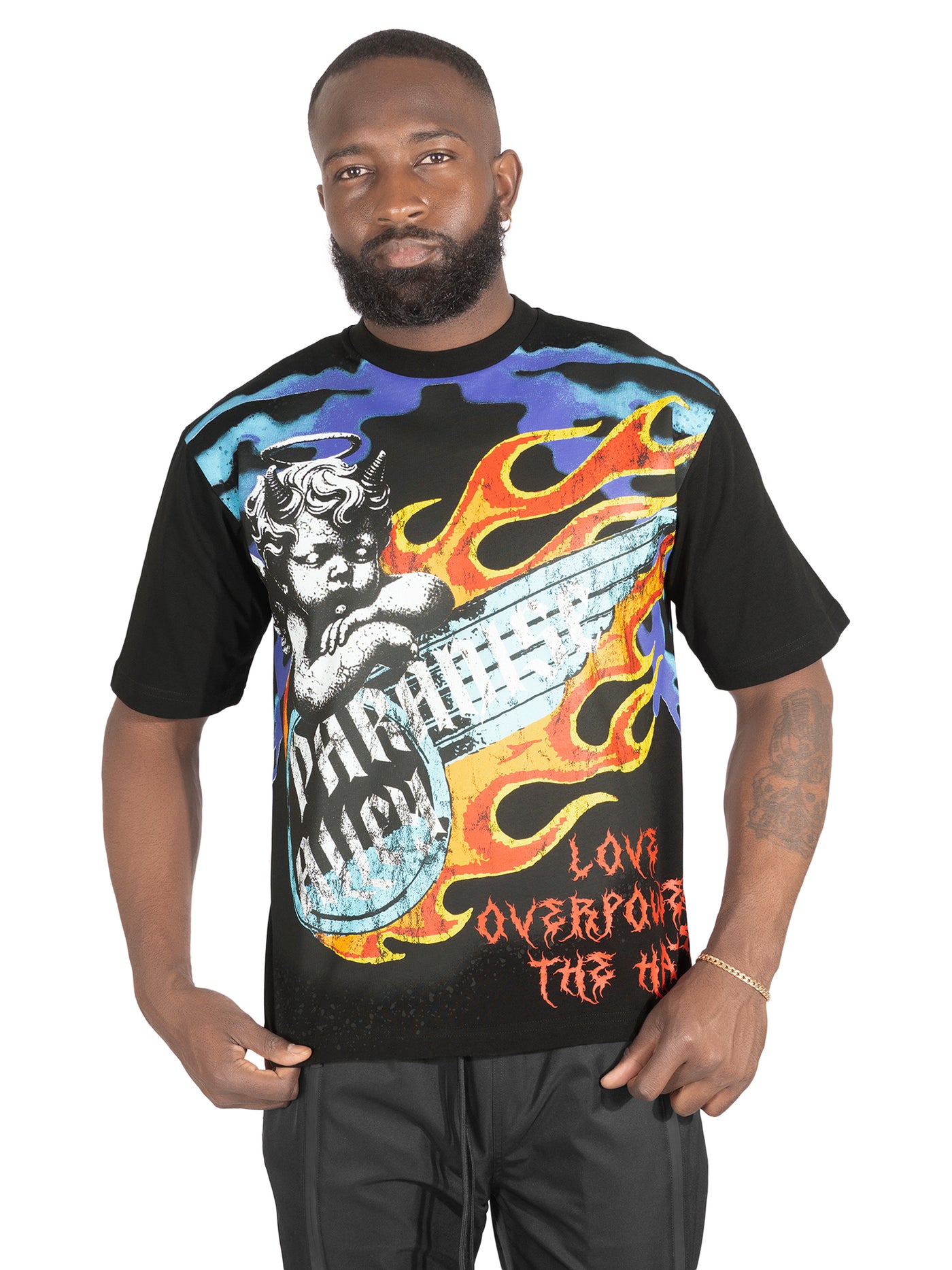 F169 Fake Love Tee - Black