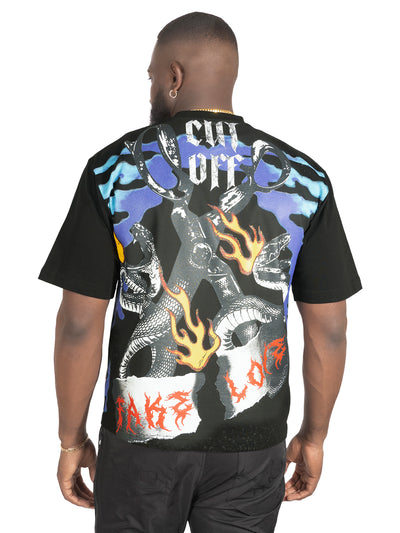 F169 Fake Love Tee - Black
