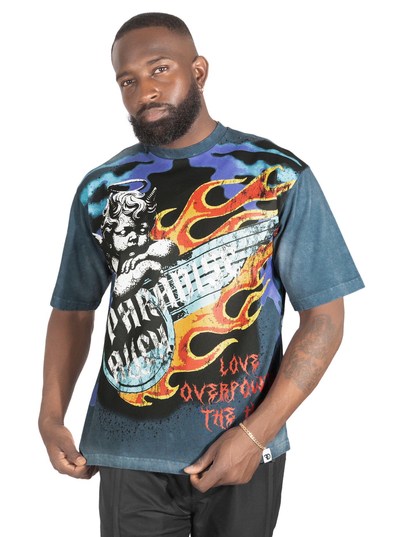F169 Fake Love Tee - Blue