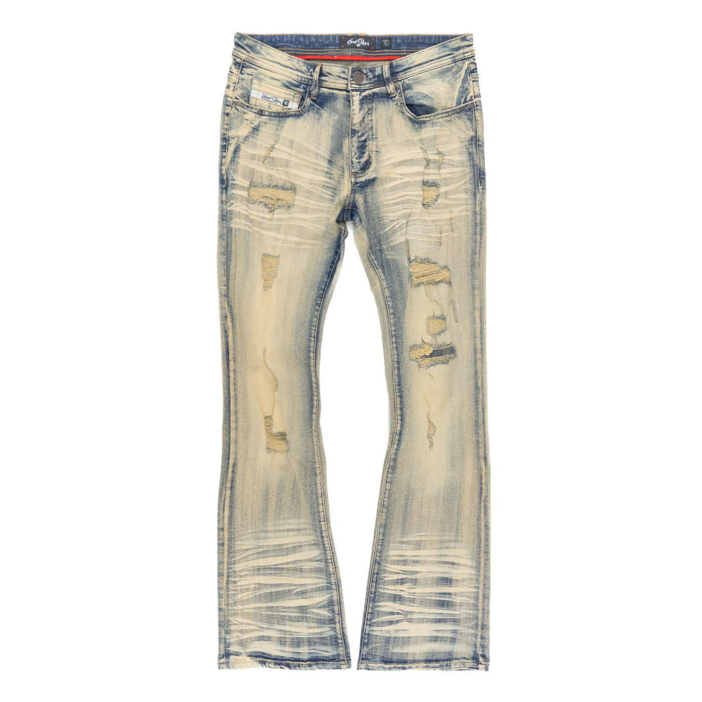 F1712 Alono Stacked Jeans - Dirt