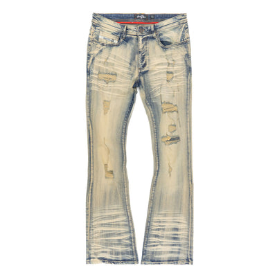 F1712 Alono Stacked Jeans - Dirt