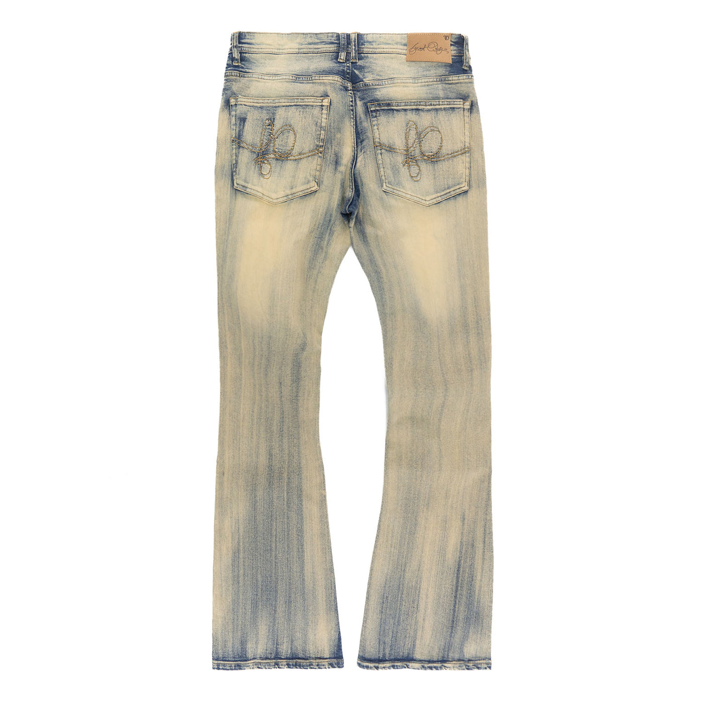 F1712 Alono Stacked Jeans - Dirt