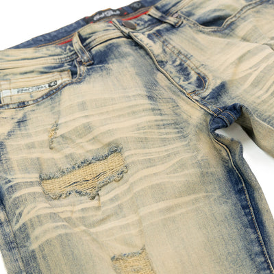 F1712 Alono Stacked Jeans - Dirt
