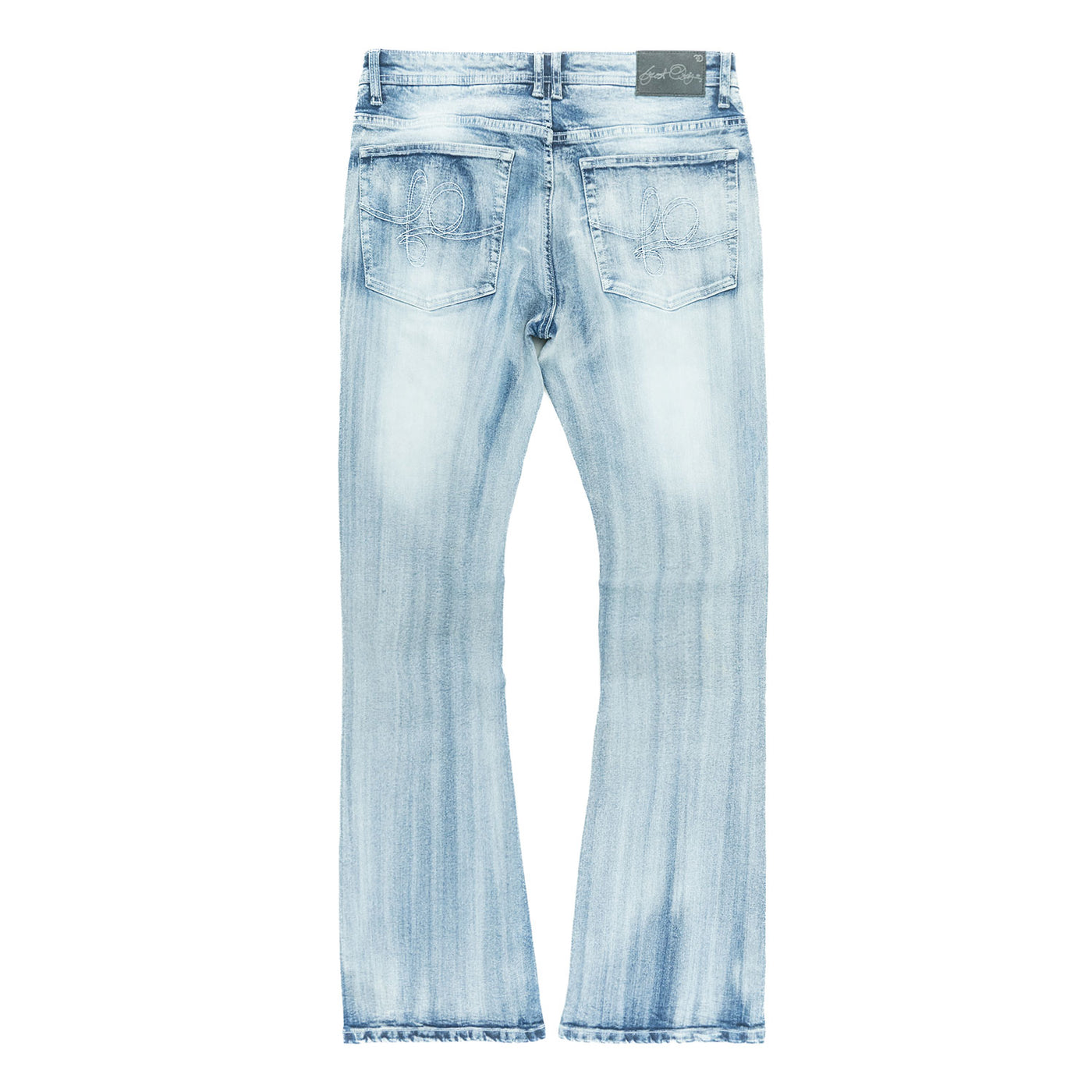 F1712 Alono Stacked Jeans - Light Wash