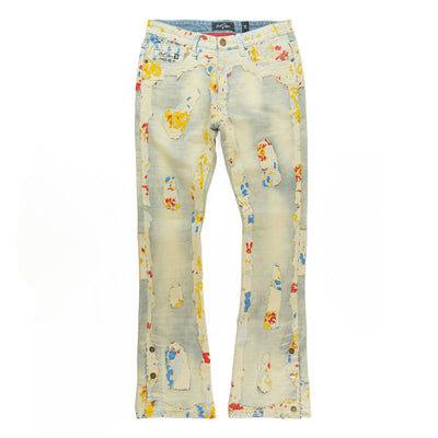 F1733 Amoto Stacked Jeans - Dirt