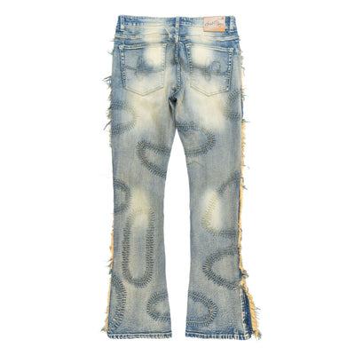 F1737 Cashay 2024 Stacked Jeans -  Dirt