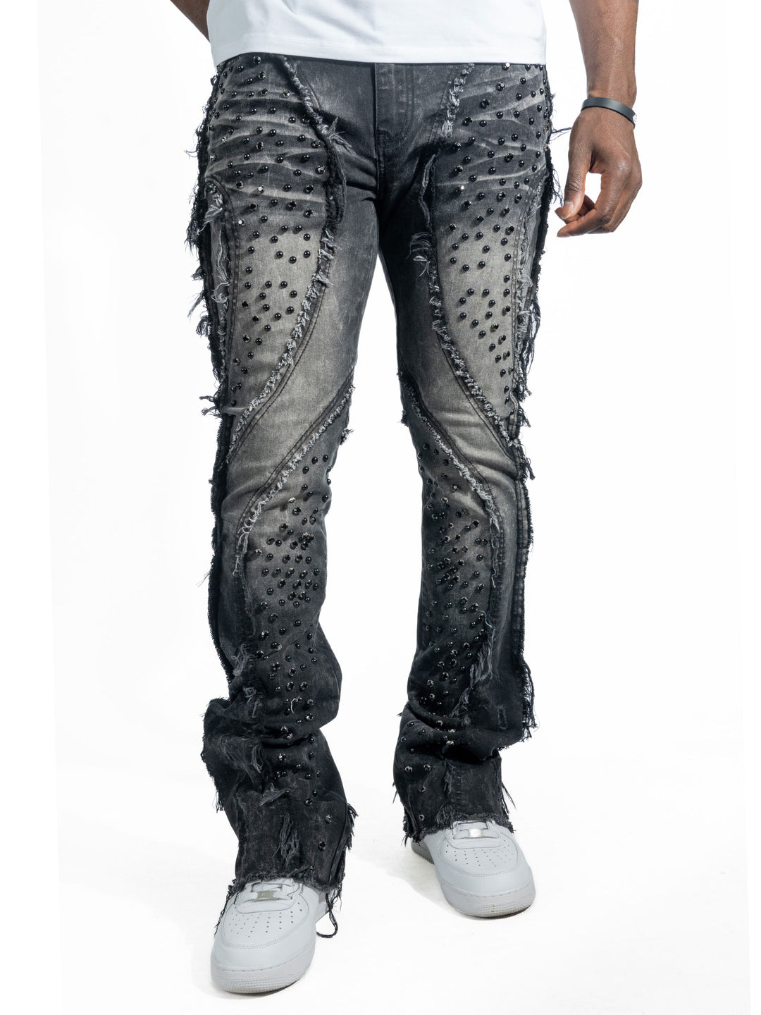 Jeans | F1757 Moretti Stacked Pants - Black – FROST ORIGINALS
