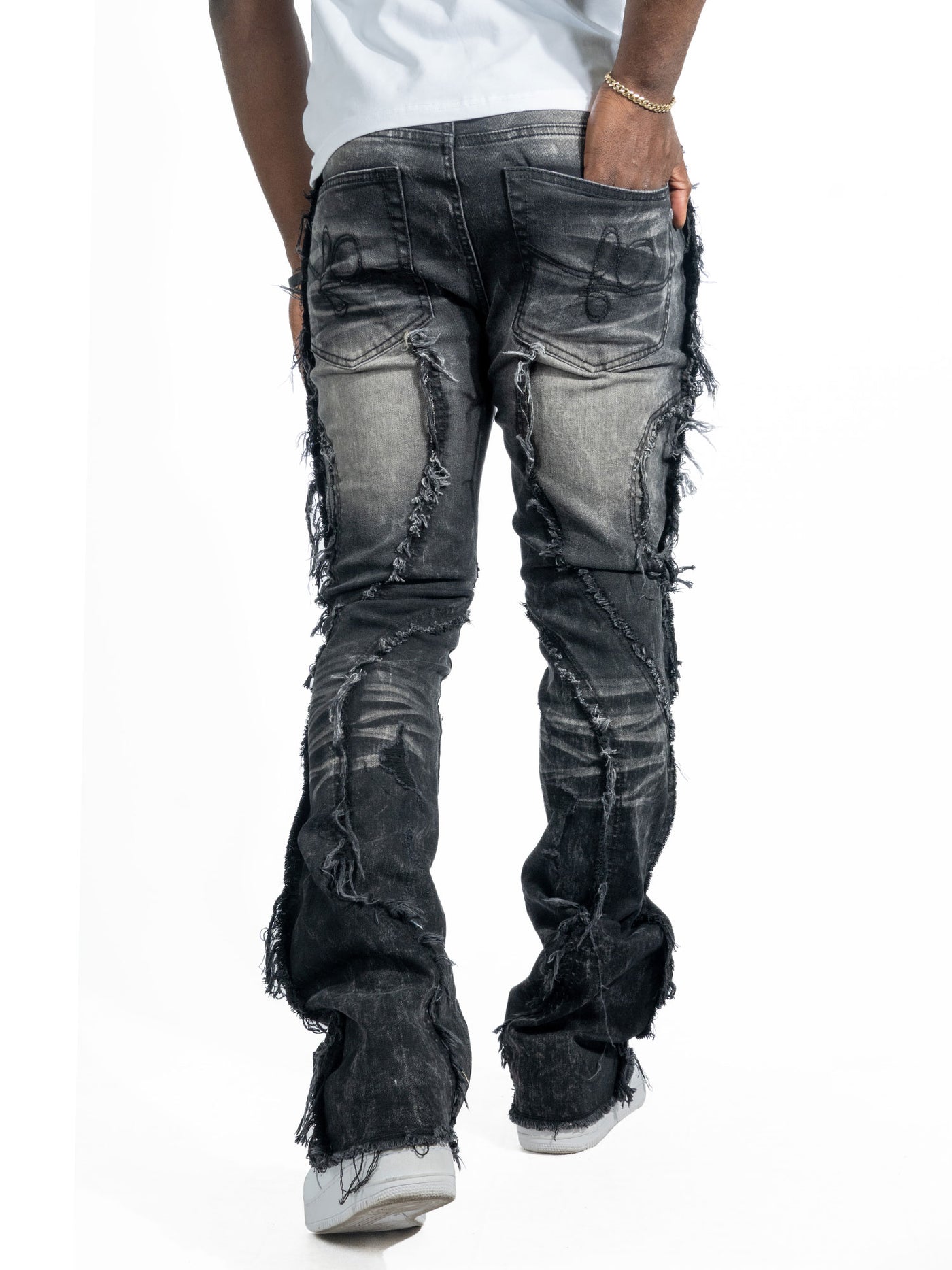 Jeans | F1757 Moretti Stacked Pants - Black