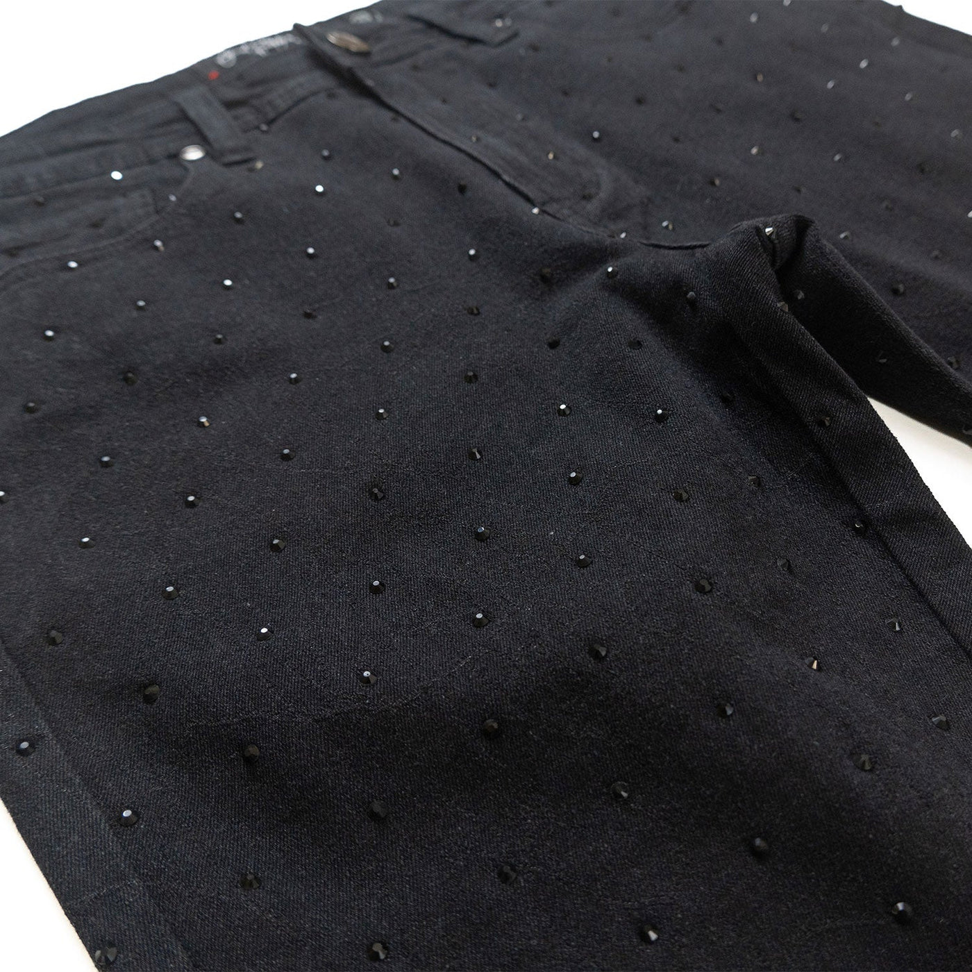 F1764 Romano Stacked Stone Jeans - Black