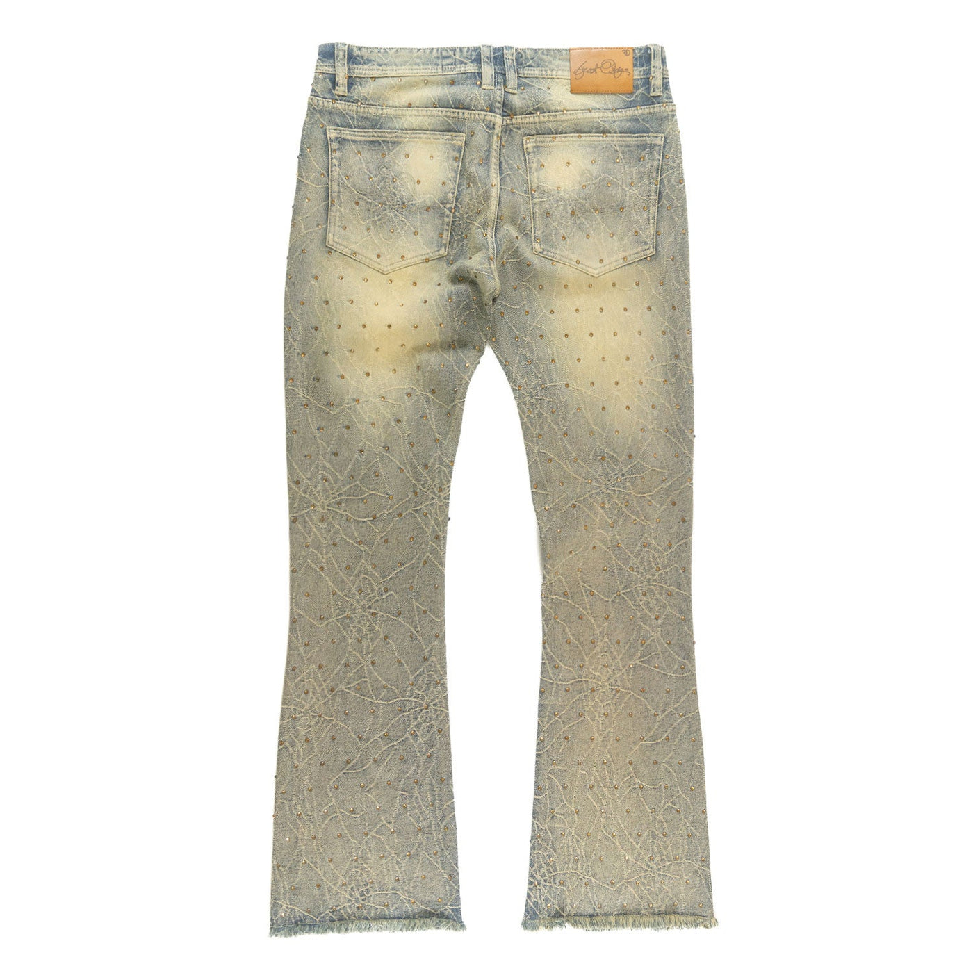F1764 Romano Stacked Stone Jeans - Dirt