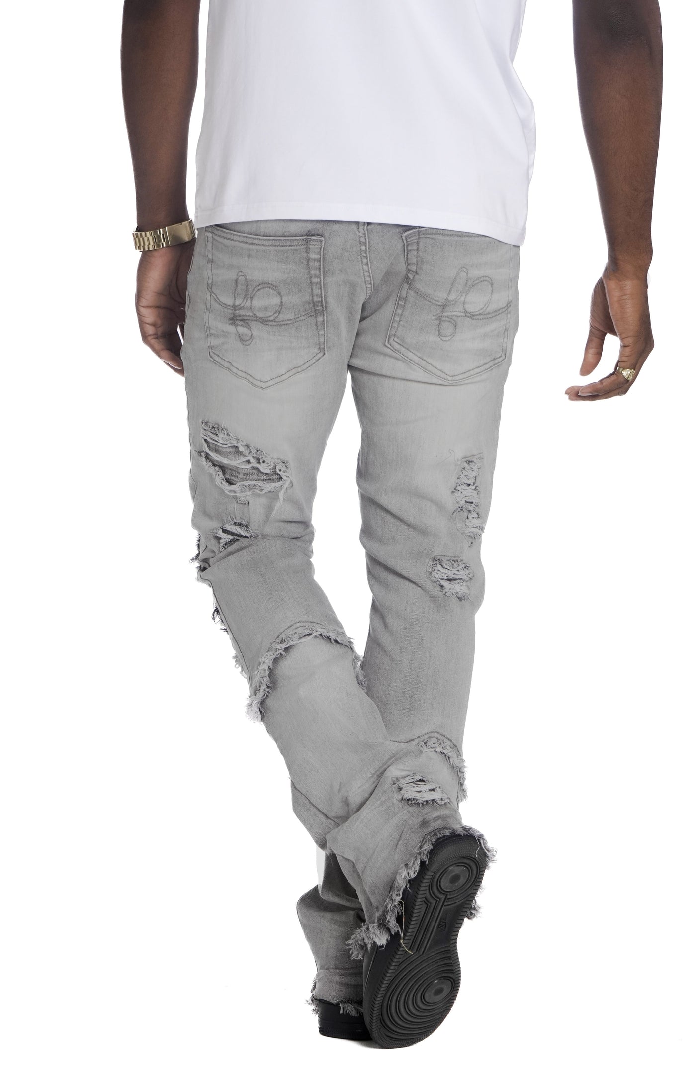 F1788 Rogue 36" Stack Jeans - Gray