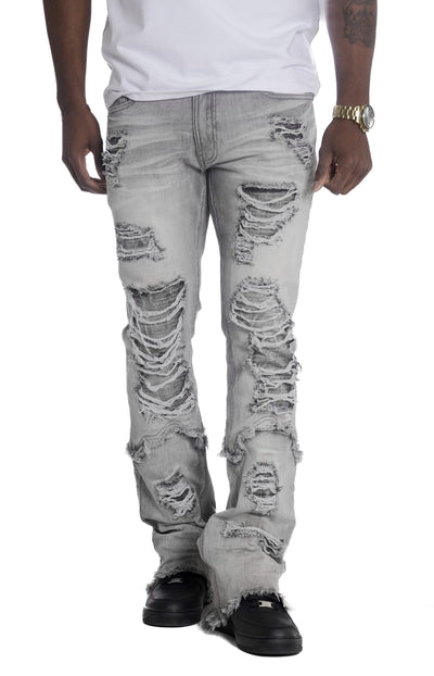 F1788 Rogue 36" Stack Jeans - Gray