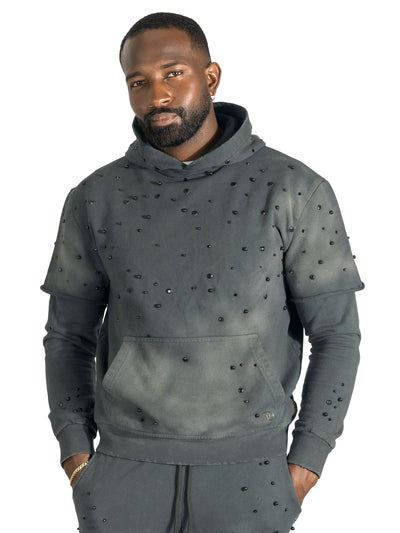 Set | F187 Bellucci Hoodie Set - Black