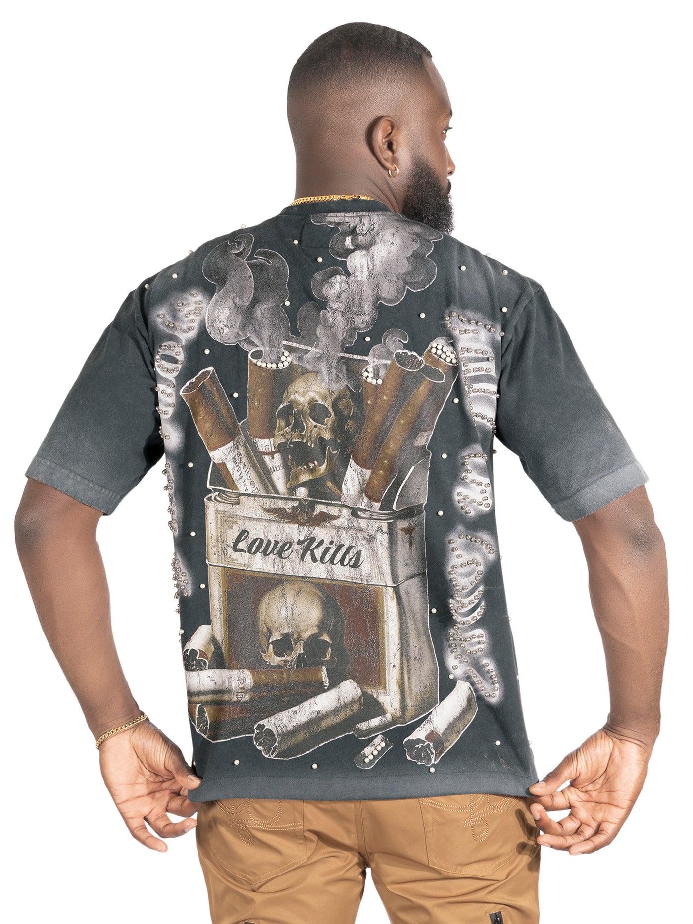 F189 Love Kills Tee - Black