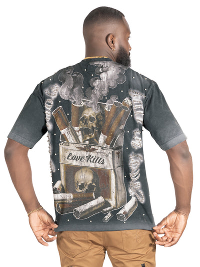 F189 Love Kills Tee - Black