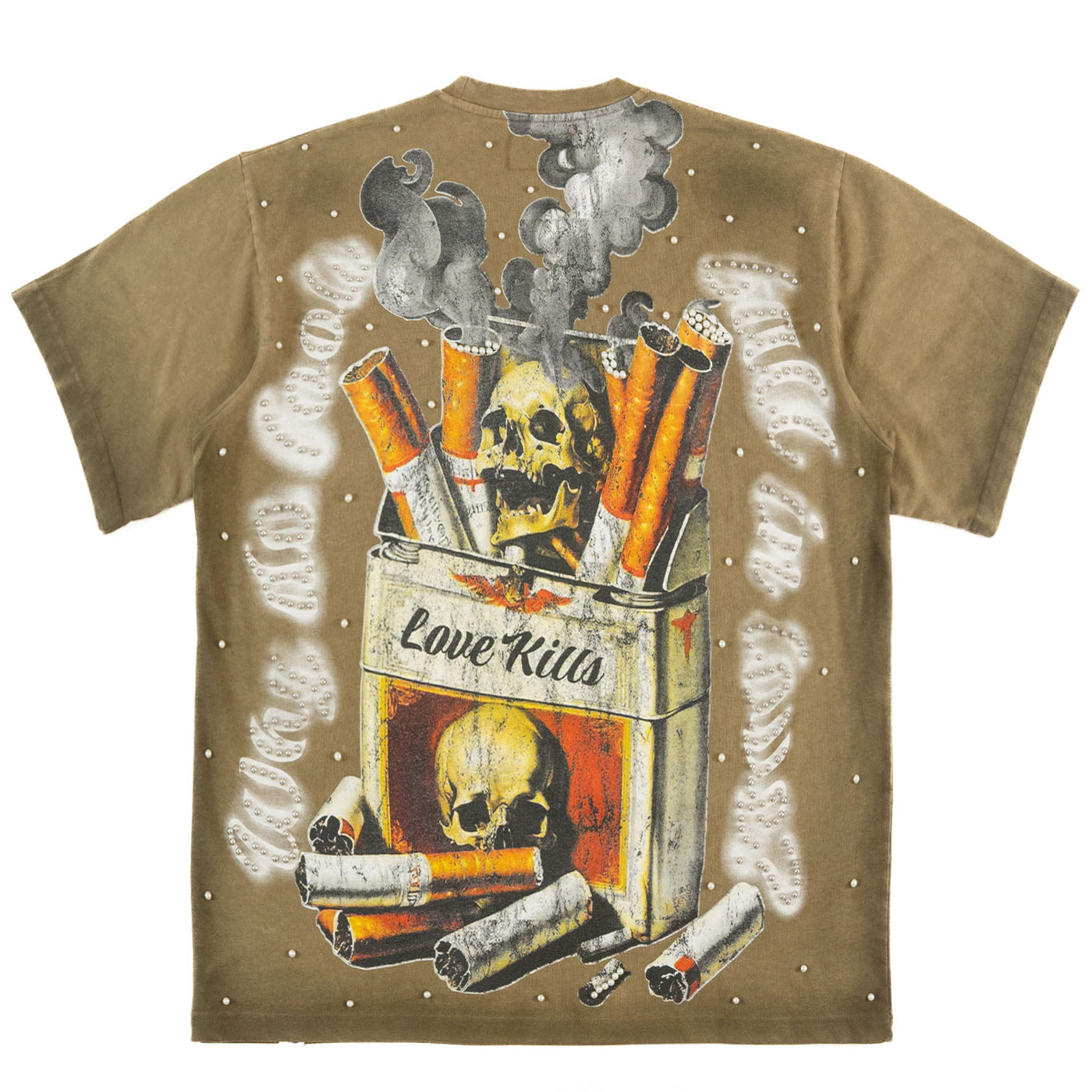 F189 Love Kills Tee - Mocha