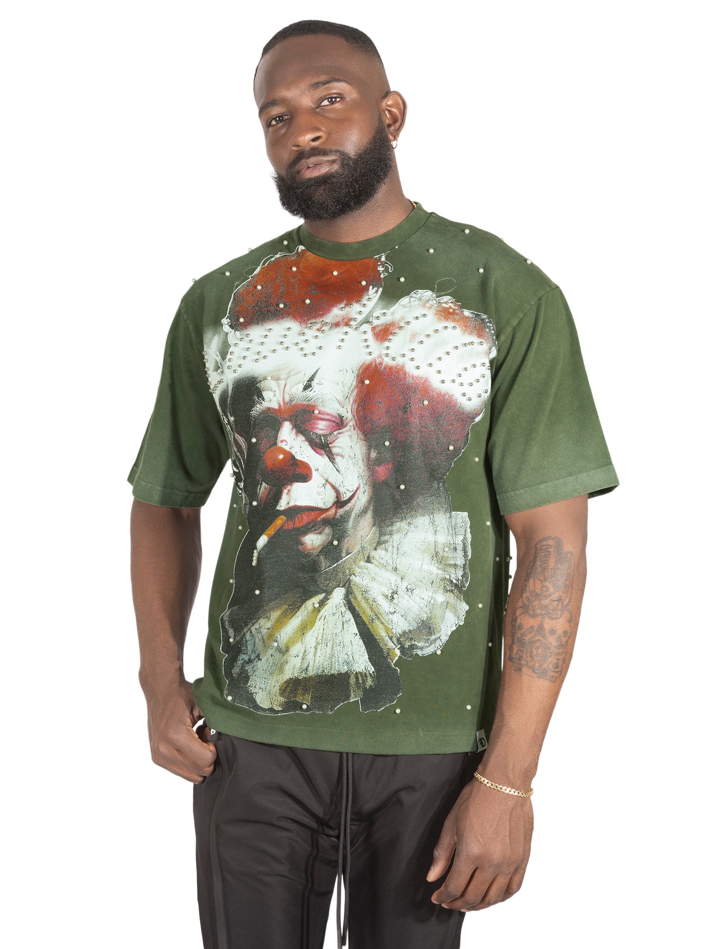 F189 Love Kills Tee - Olive