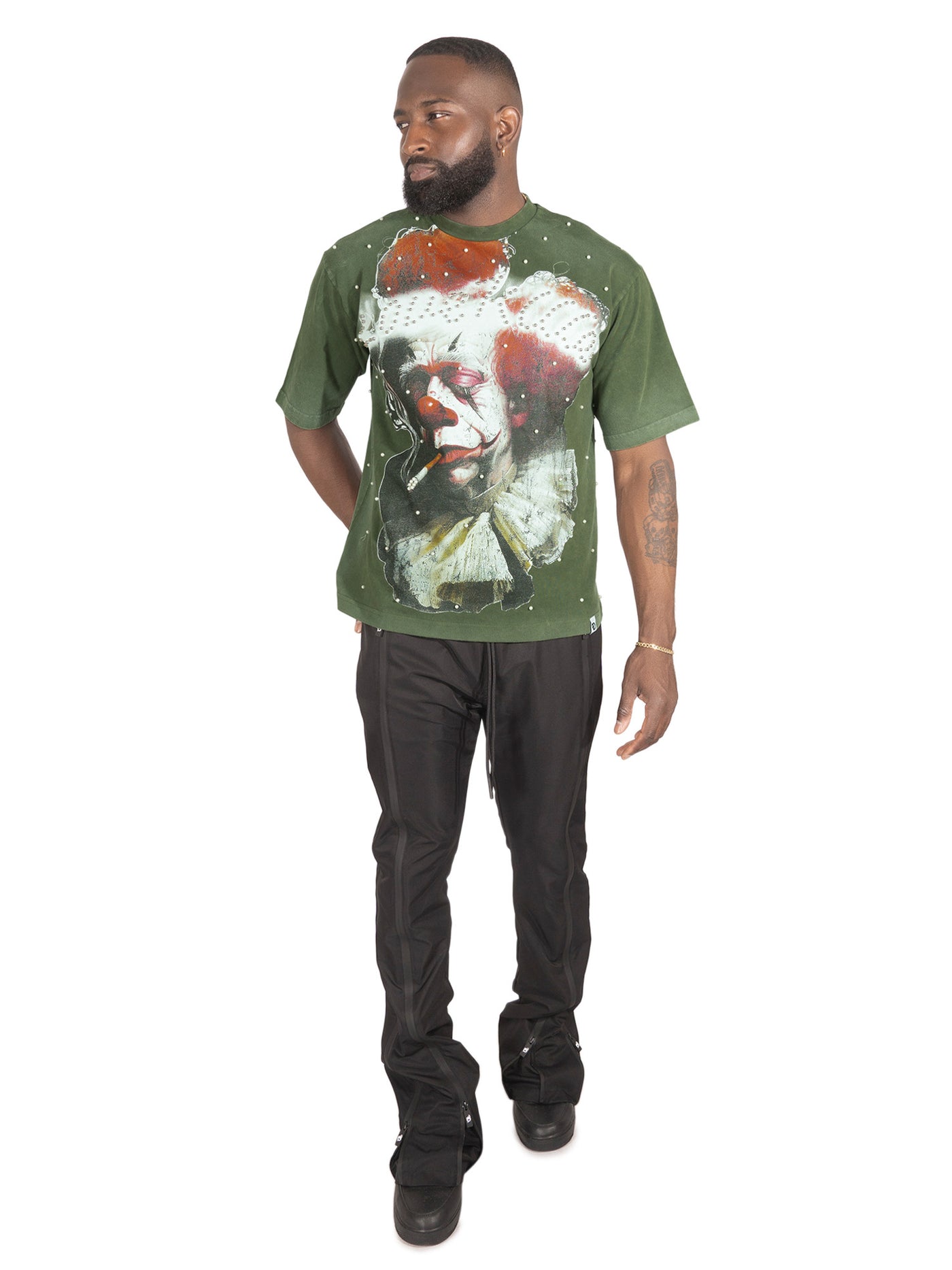 F189 Love Kills Tee - Olive