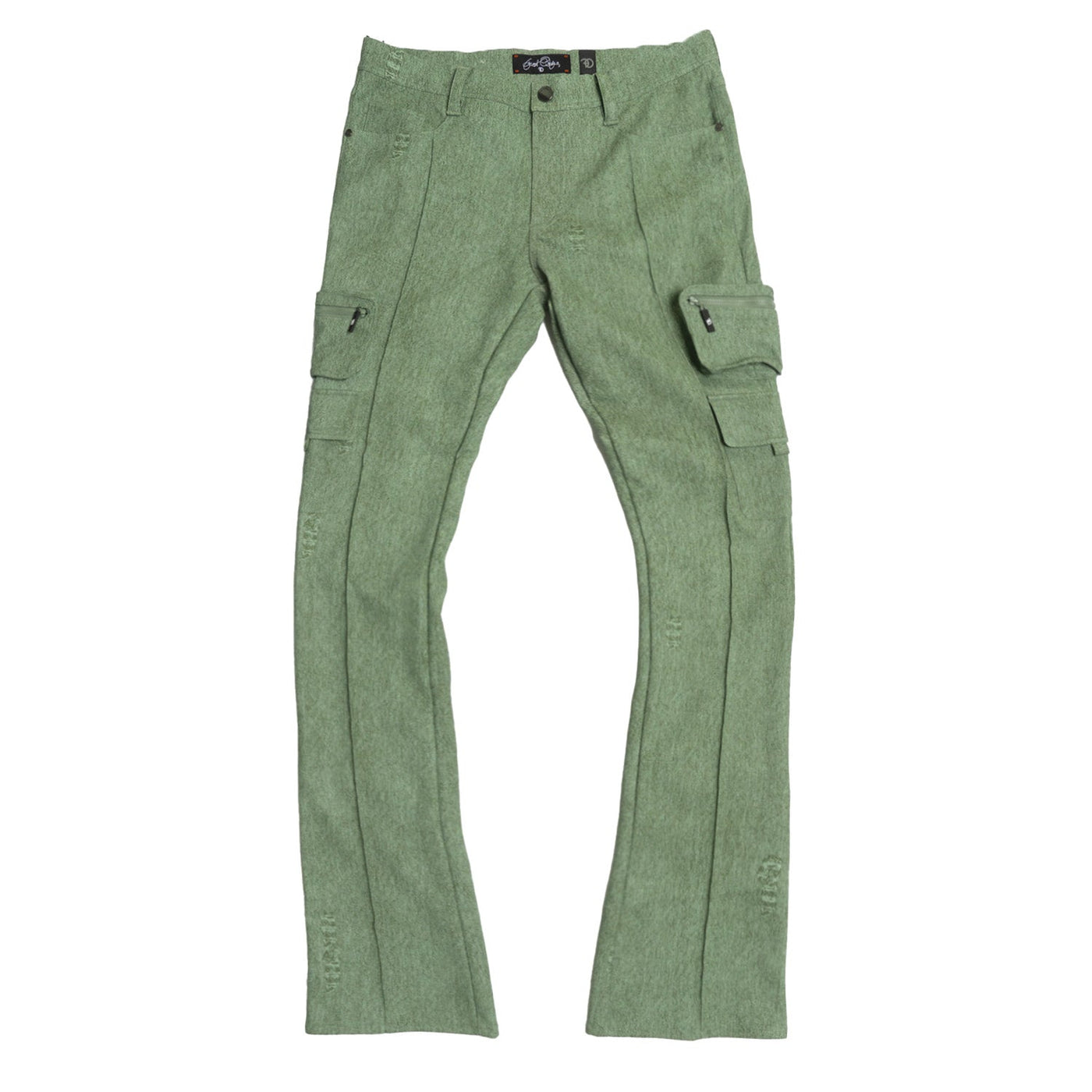 F2789 CASA DE PU Pants - Green