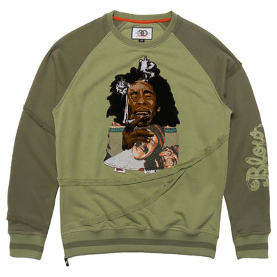 F4359 Frost Blow Sweatshirt- Olive