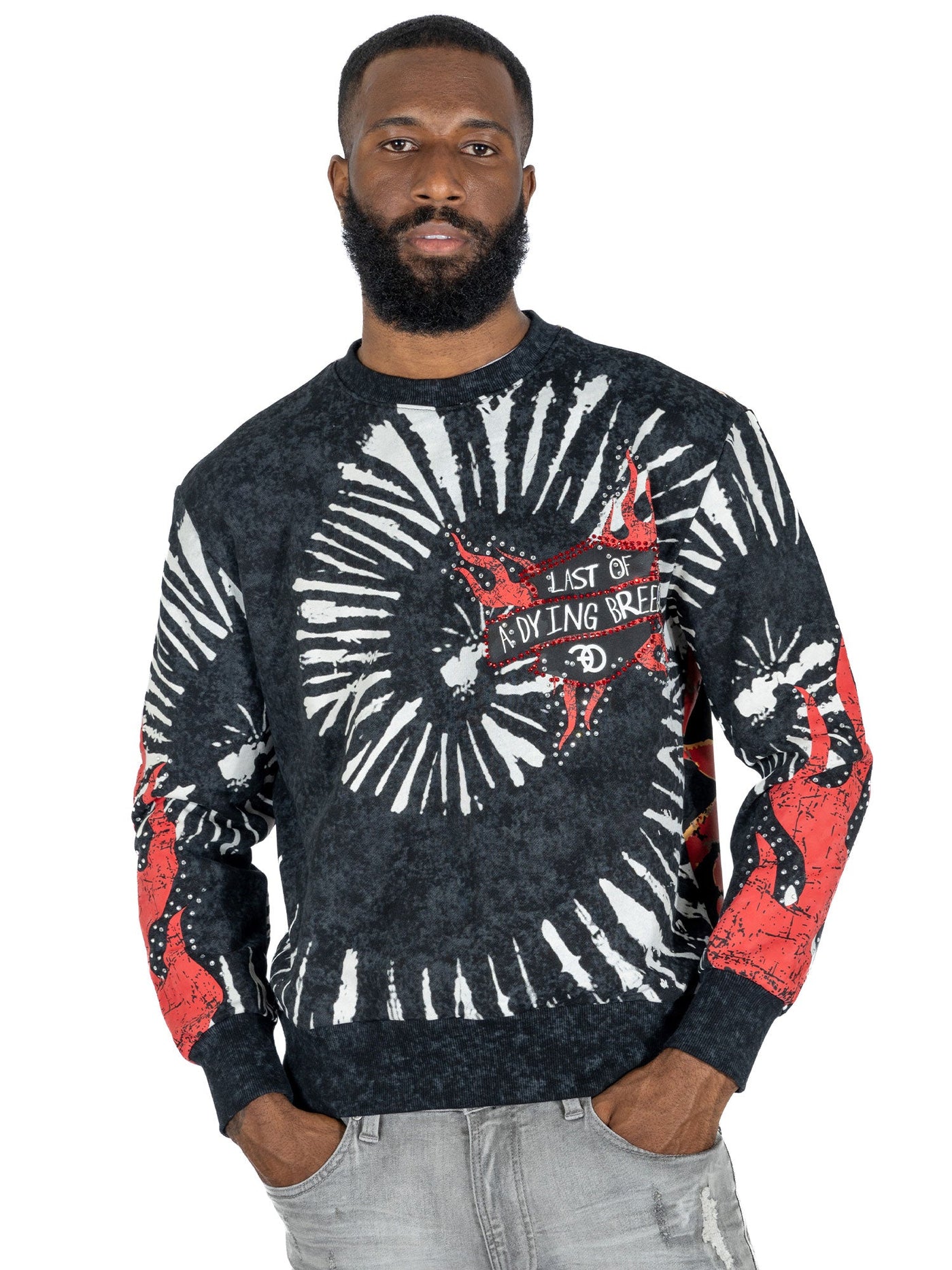 F4360 Dying Breed Crewneck Sweatshirt - Black