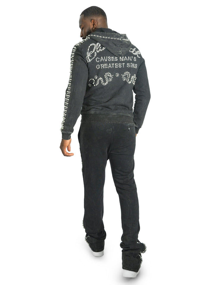 Set | F5245 Blind Faith Hoodie Set - Black – FROST ORIGINALS