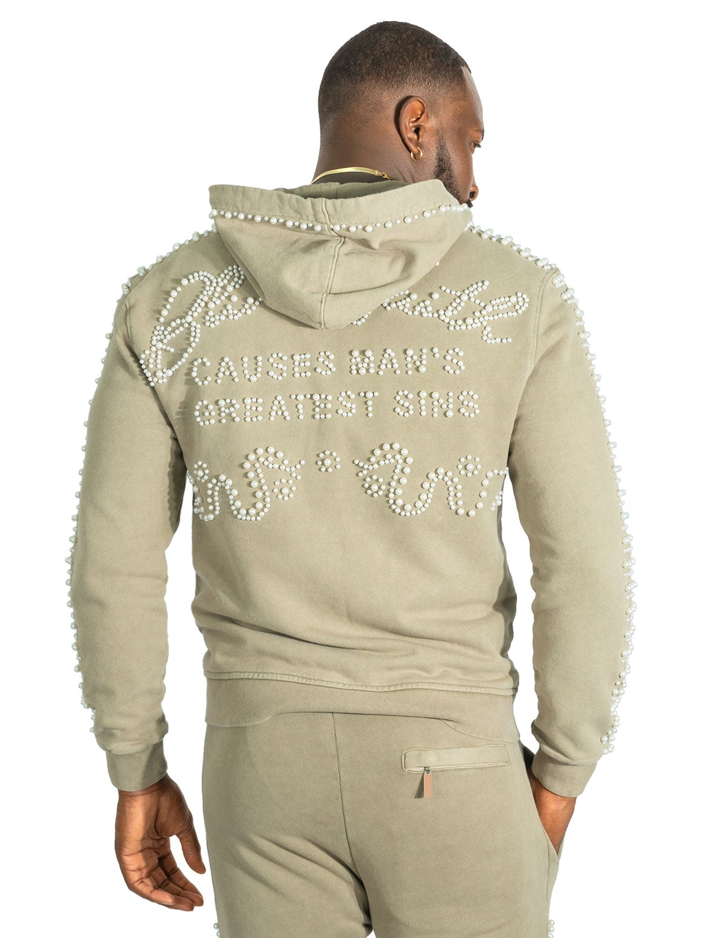 Set | F5245 Blind Faith Hoodie Set - Mocha