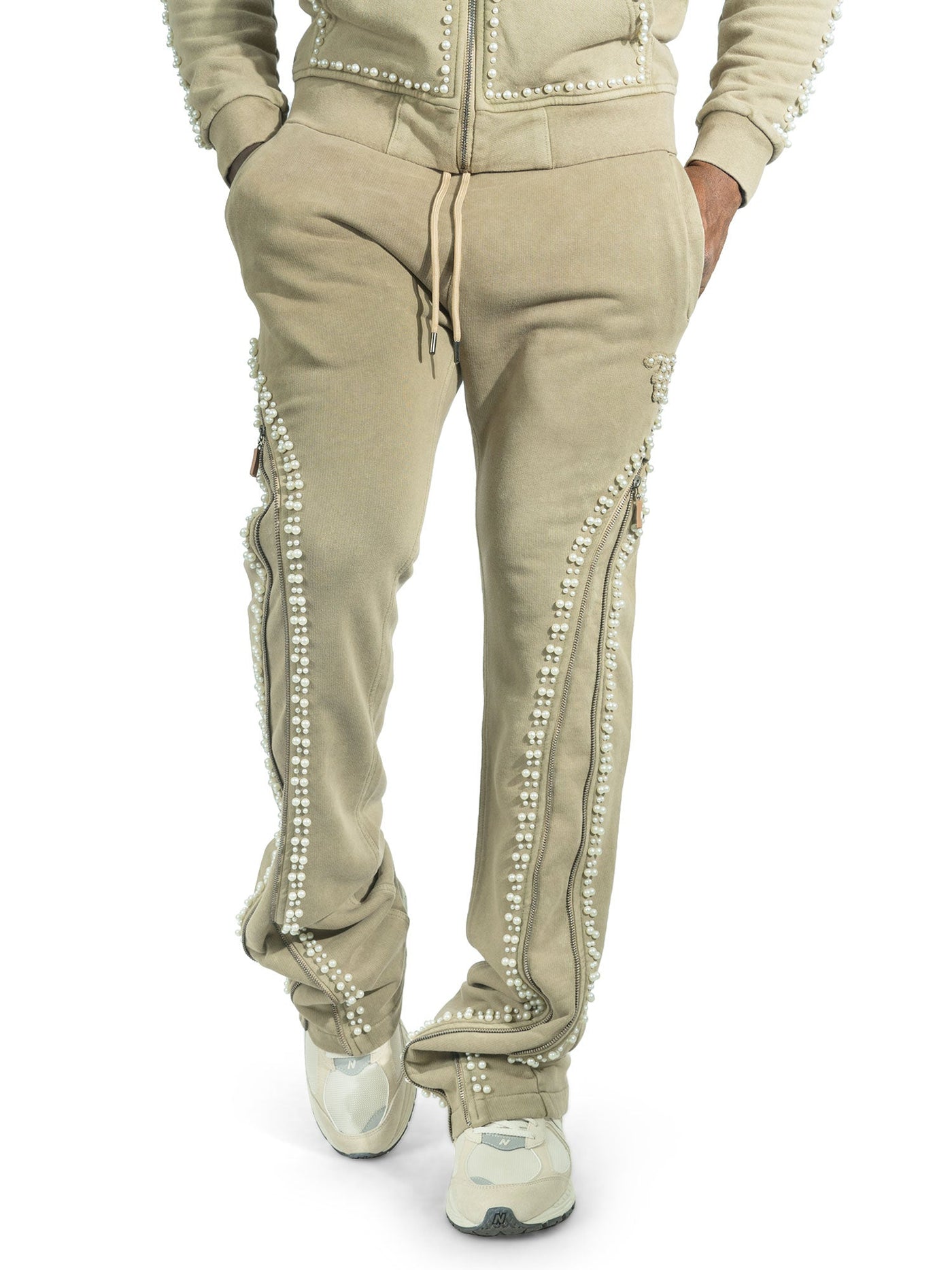 Set | F5245 Blind Faith Hoodie Set - Mocha