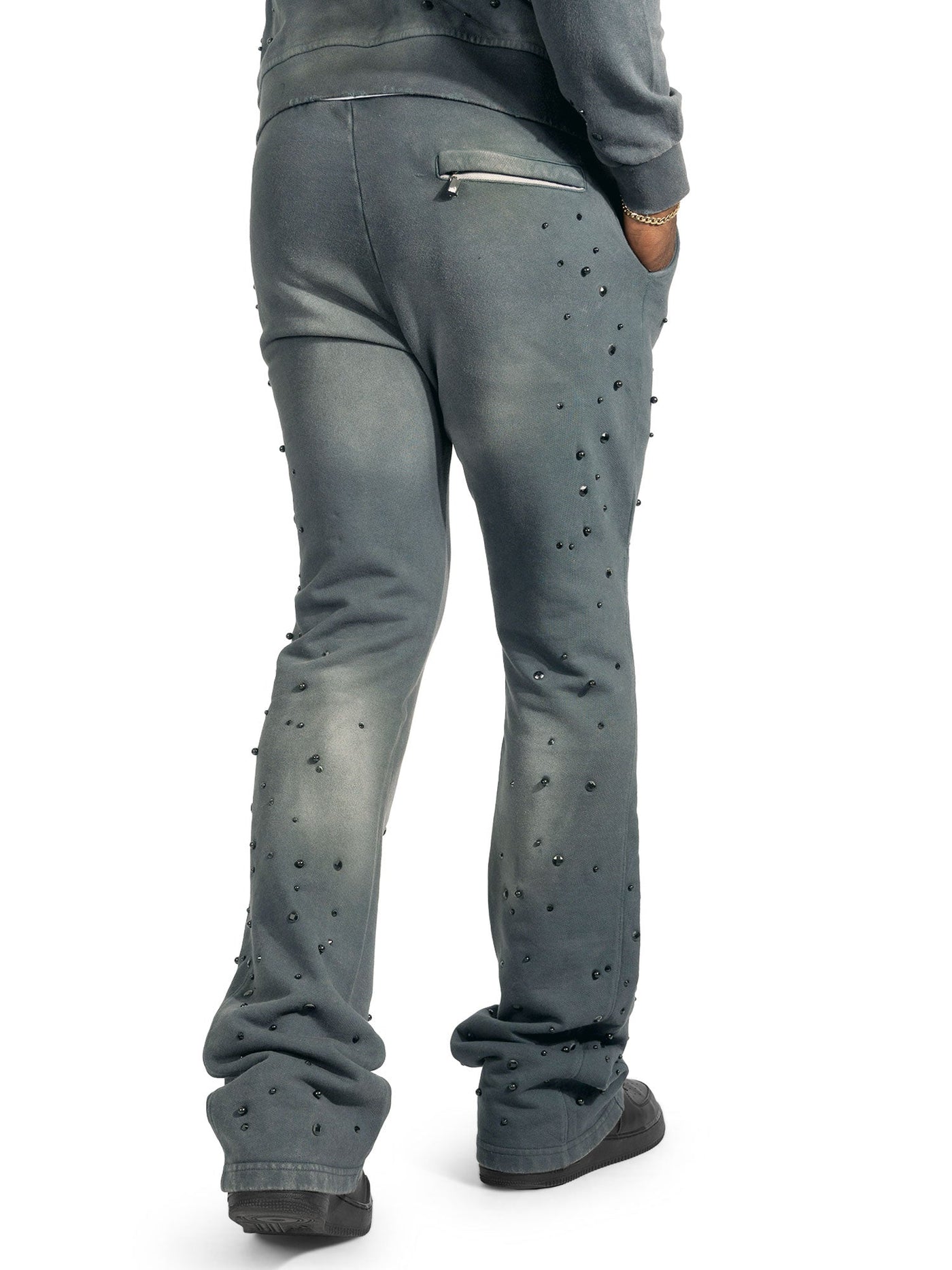 Set | F187 Bellucci Hoodie Set - Black