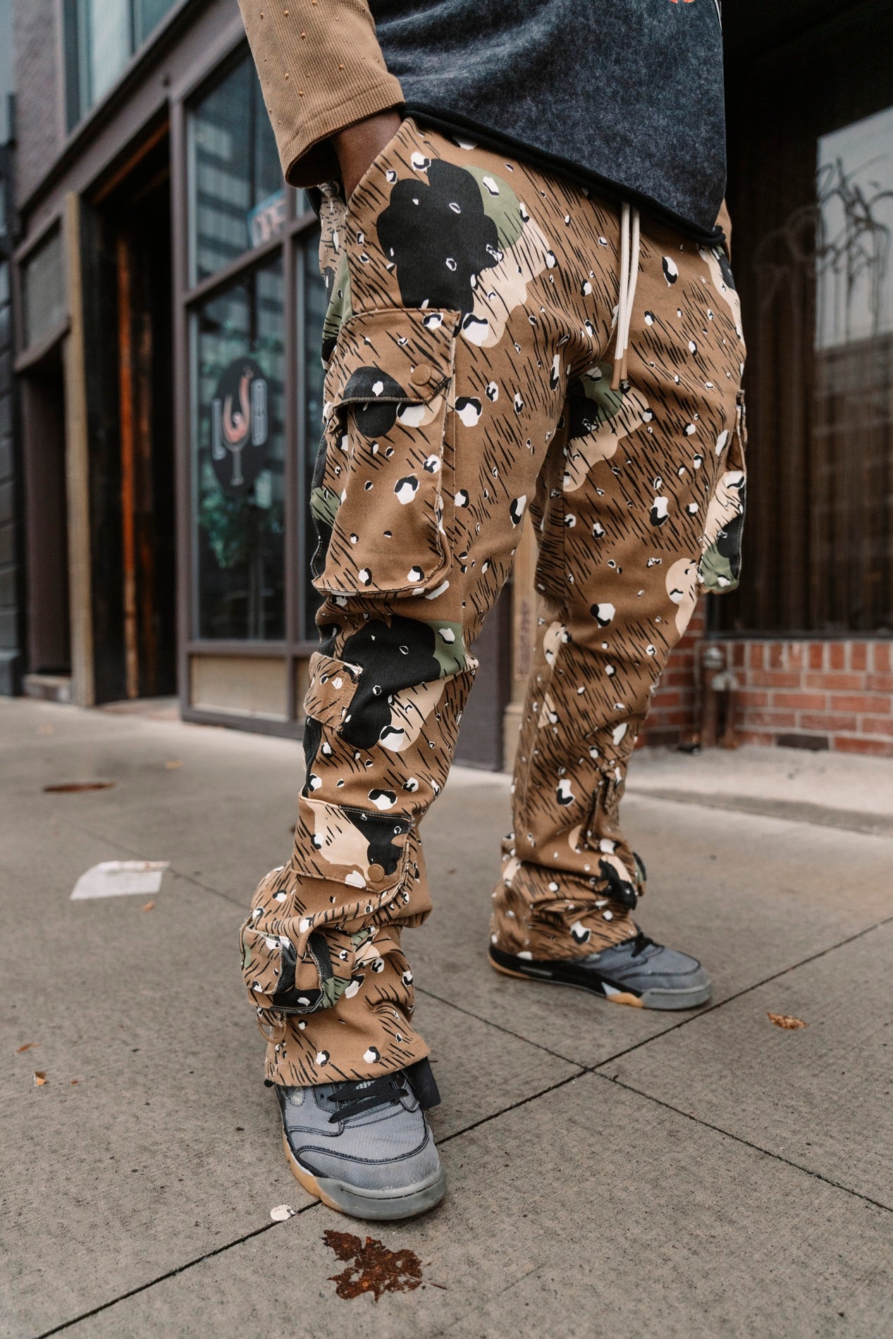 F6225 Desert Cargo Pants - Camo