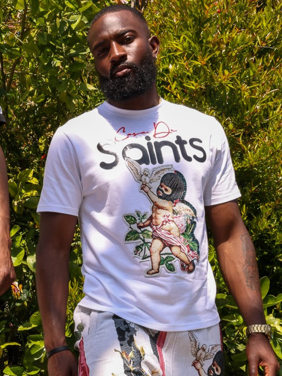 F165 Saint Angel Tee - White